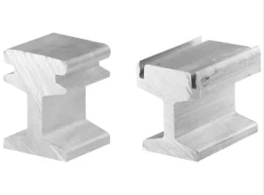 Aluminiumverdrängungs-Profil für Transport-Leiter Guide Rails Assembled zur hohen Geschwindigkeit