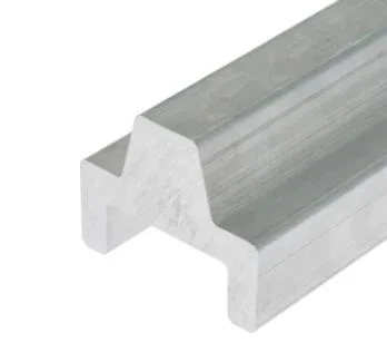 Aluminiumverdrängungs-Profil für Transport-Leiter Guide Rails Assembled zur hohen Geschwindigkeit
